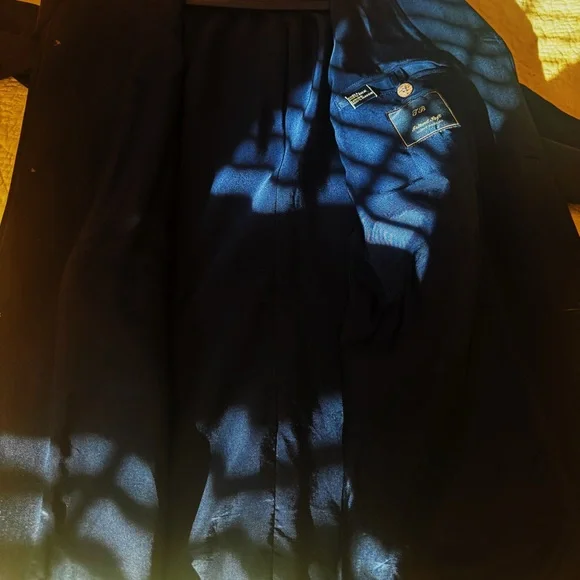 Tommy Bahama Island Soft 100% Silk Black Blazer Sport Coat - Size S (Fits M/L) - Picture 5 of 5